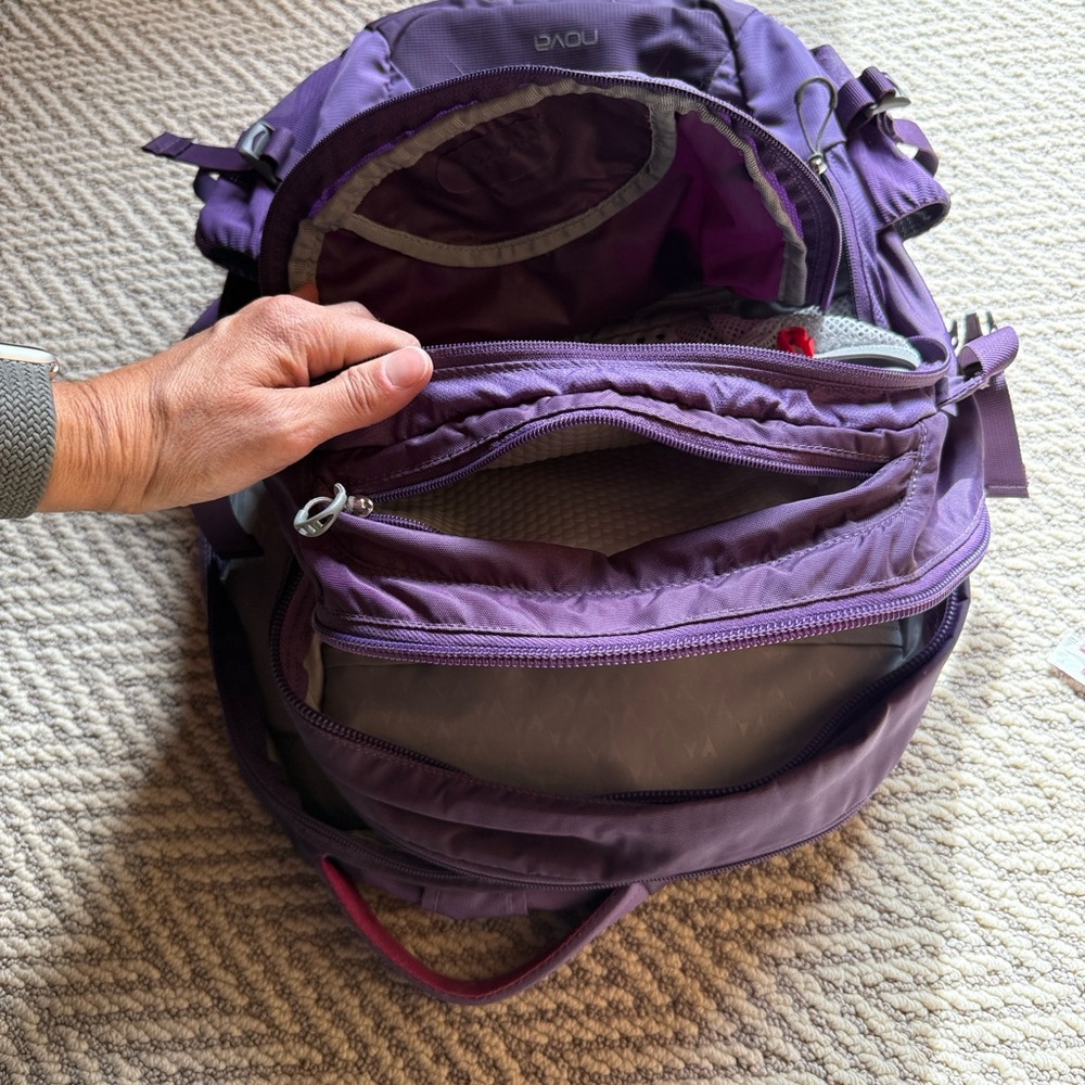 Osprey Purple Laptop Backpack - Picture 4 of 7